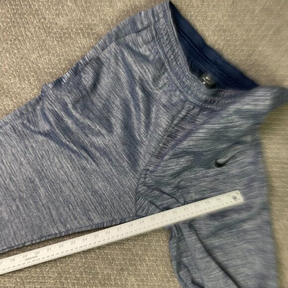 Nike Joggers Sweatpants Mens Large Blue Heather Spotlight Basketball Gym Pants - Picture 14 of 15